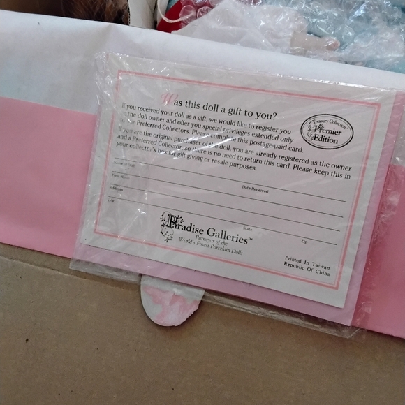 COPY - Vintage Treasury Collection Paradise Gallery Porcelain Dolls Jack And Ji… - Picture 3 of 6